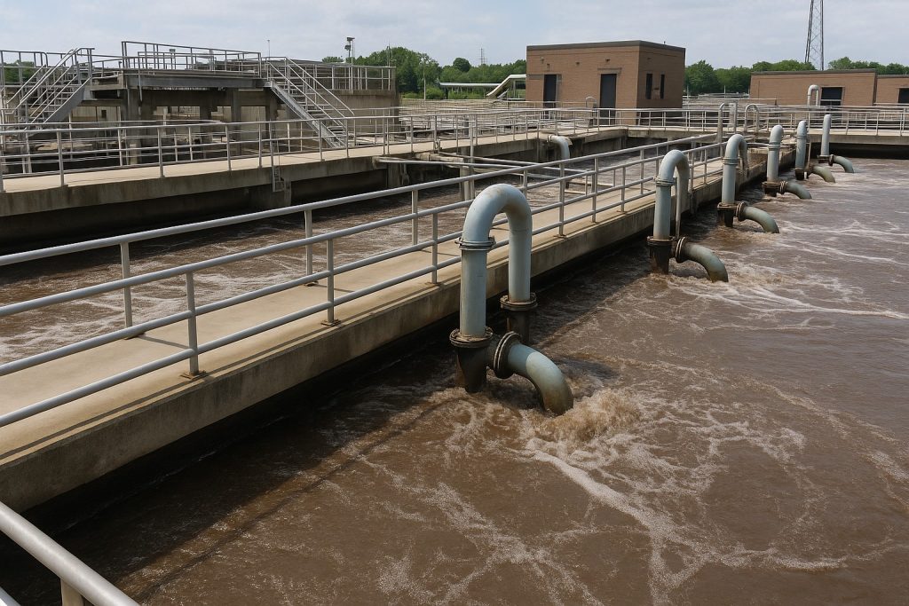 مراحل طراحی تصفیه خانه فاضلاب شهری